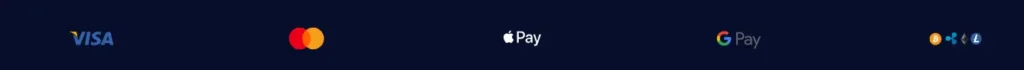 Nine Wins casino payment methods page with deposit and withdrawal options